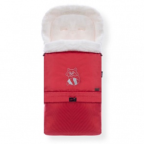 Конверт зимний меховой Nuovita Alaska Bianco Rosso/Красный (Nuovita, NUO-ALAB_2489)